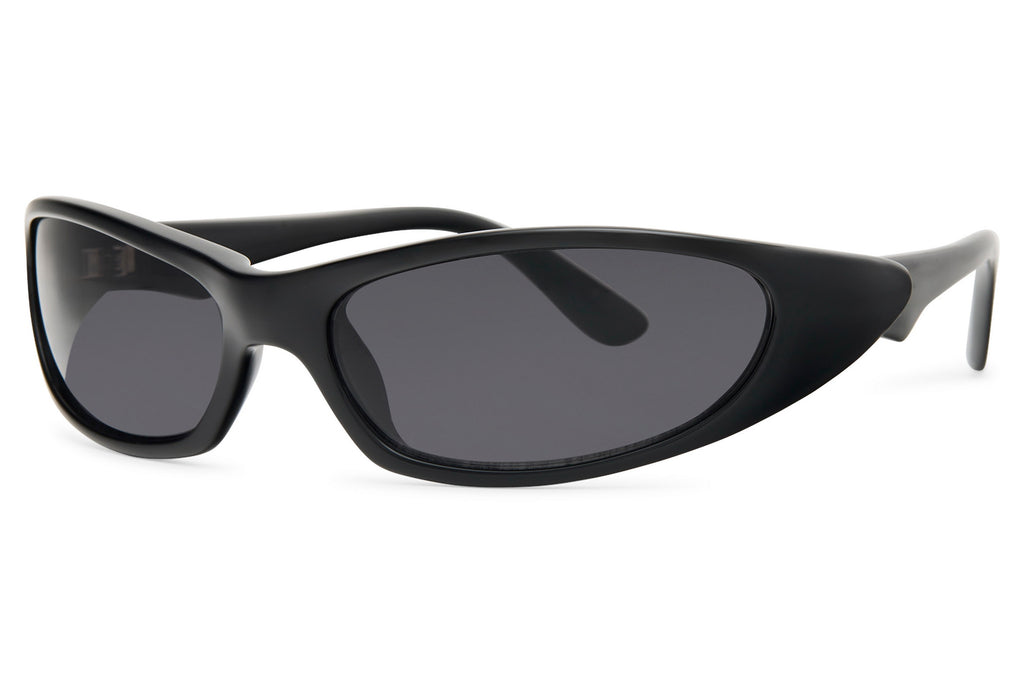 lunettes techno - noires brillantes