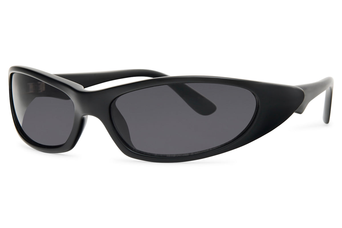 lunettes techno - noires brillantes